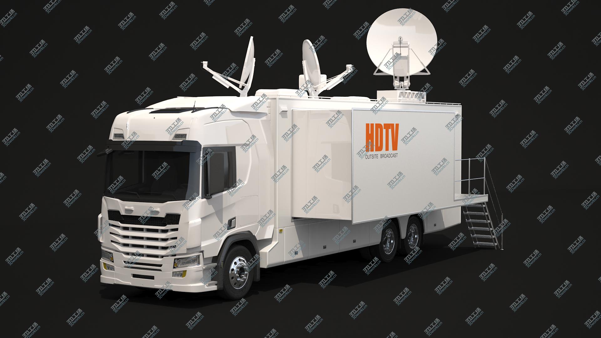 images/goods_img/202104021/3D model Generic Broadcast TV Truck/2.jpg